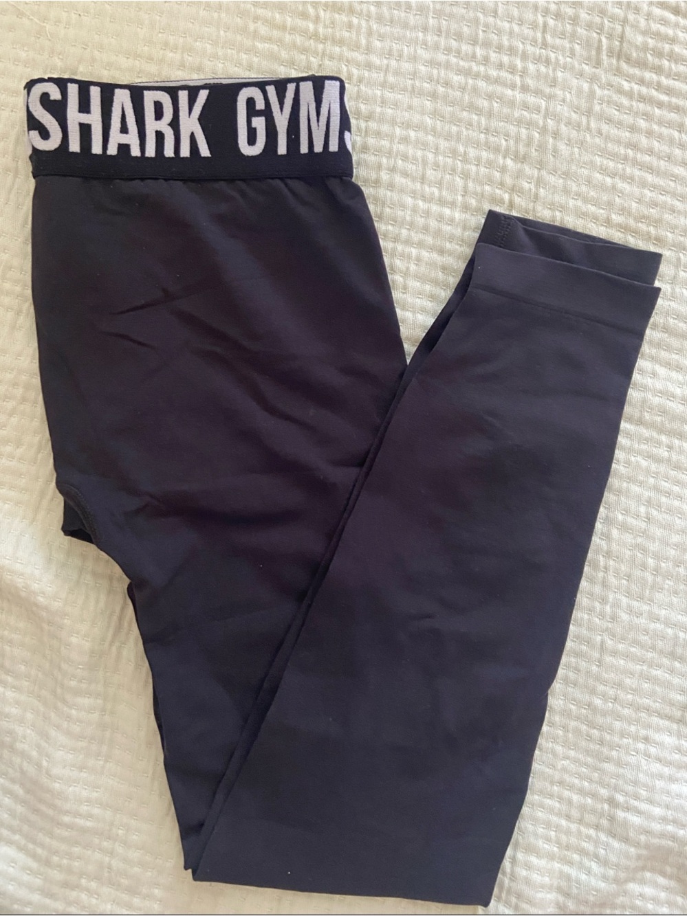 Gymshark Black Lowrise Athletic Seamless Leggings